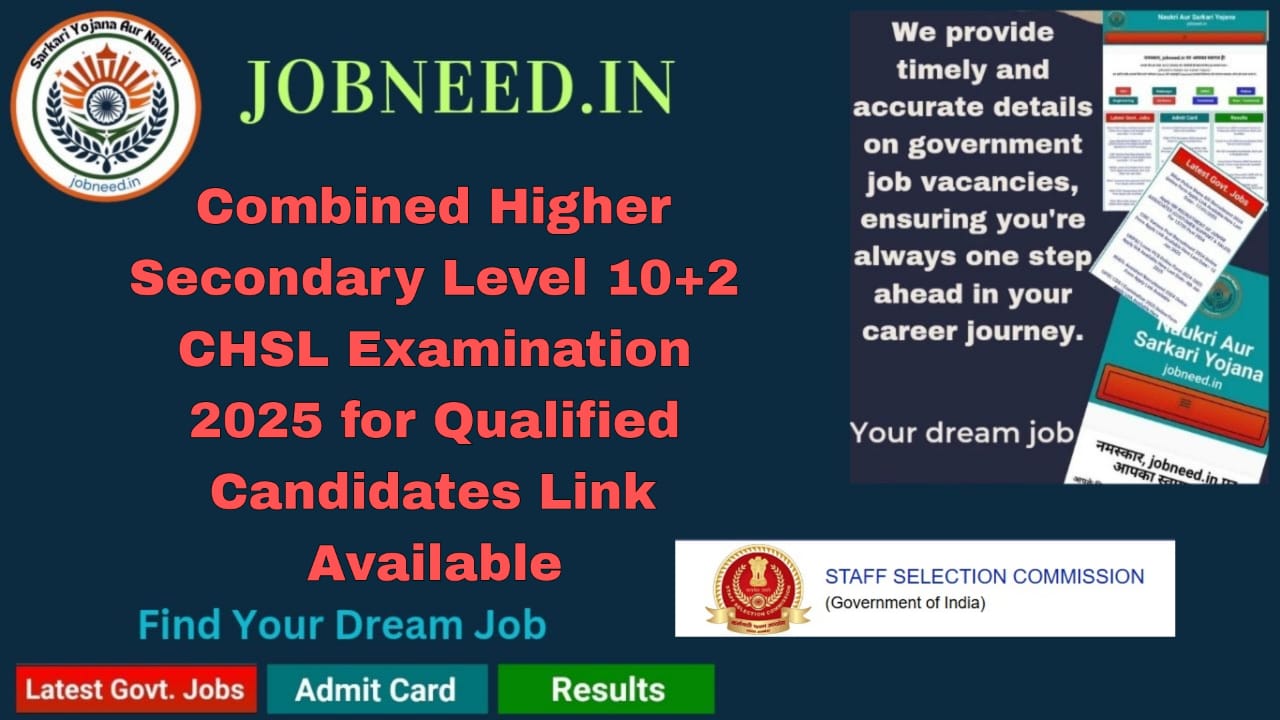 CHSL Combined Higher Secondary Level 10+2